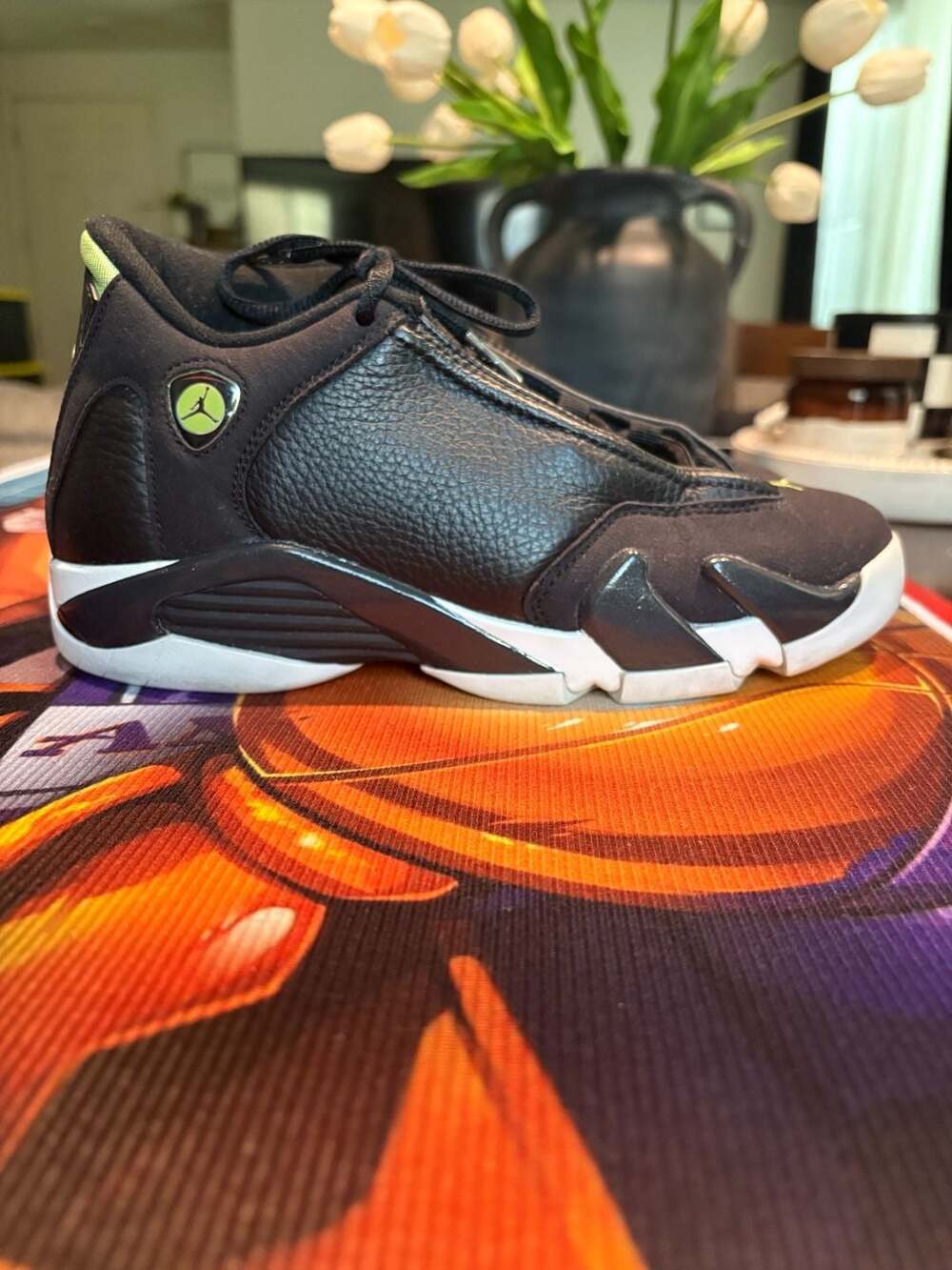 Nike Air Jordan 14 Retro 'Indiglo' 2016 Basketball Shoes 5 youth / 6.5 women